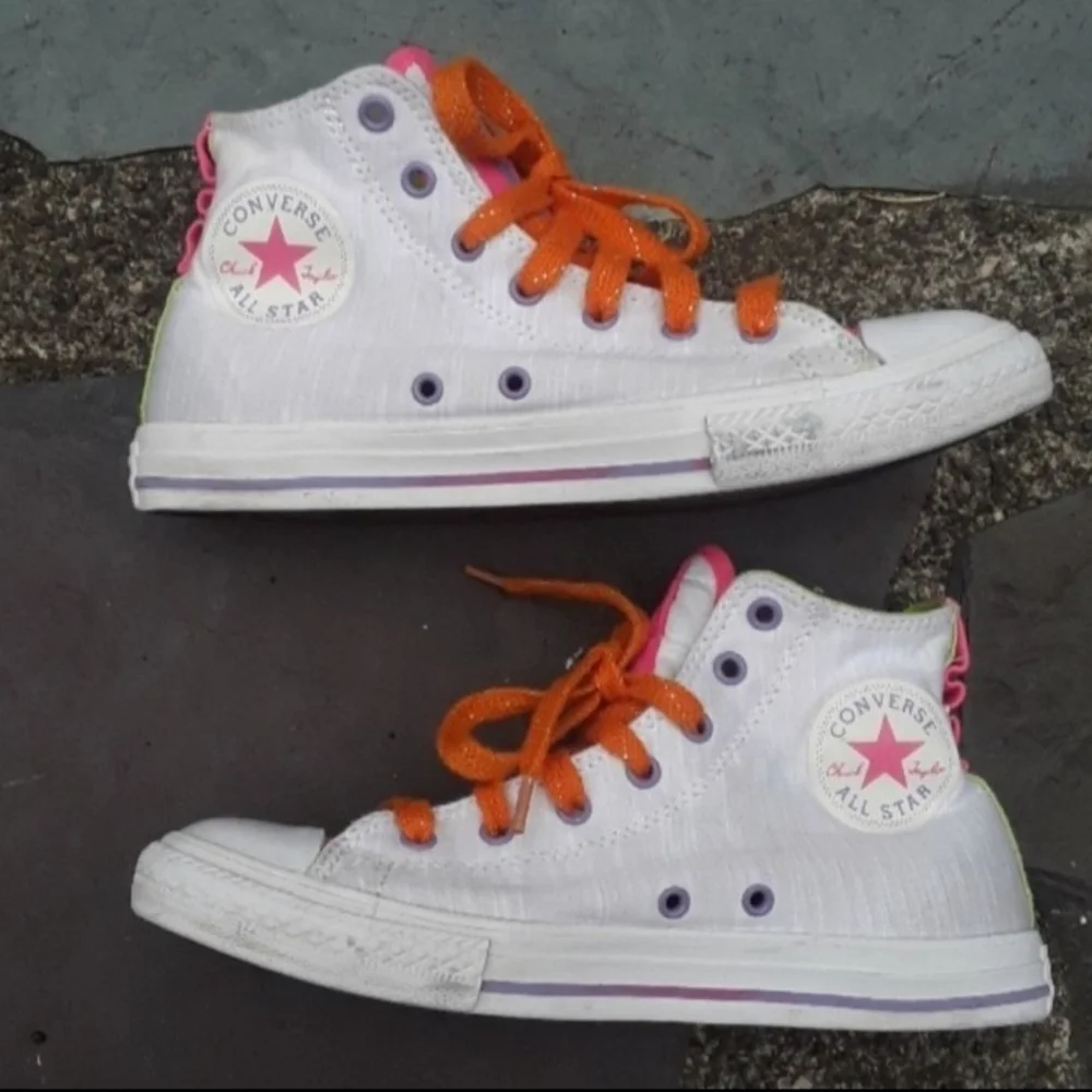 Converse Chuck Taylor's Multi Color High Top Sneakers Size 5